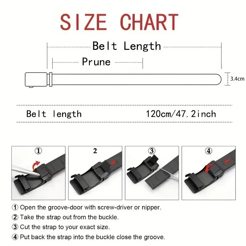 Automatic Buckle Belt Canvas Tactical Workwear Casual Outdoor Military Training Pants Belt Men Fashionable Multifunctional Belt Automatic Buckle Belt Canvas Tactical Workwear Casual Outdoor Military Training Pants Belt Men Fashionable Multifunctional Belt