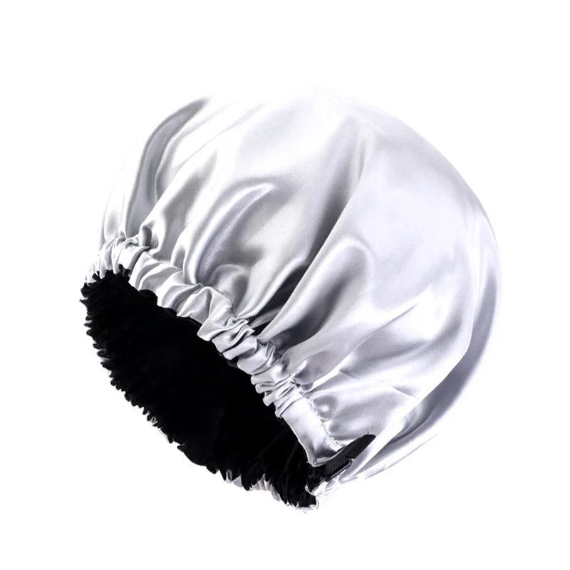 Satin Bonnet For Sleeping Adjustable Silk Bonnet For Curly Hair Bonnets Double Layer Large Satin Lined Sleep Cap For Women Satin Bonnet For Sleeping Adjustable Silk Bonnet For Curly Hair Bonnets Double Layer Large Satin Lined Sleep Cap For Women