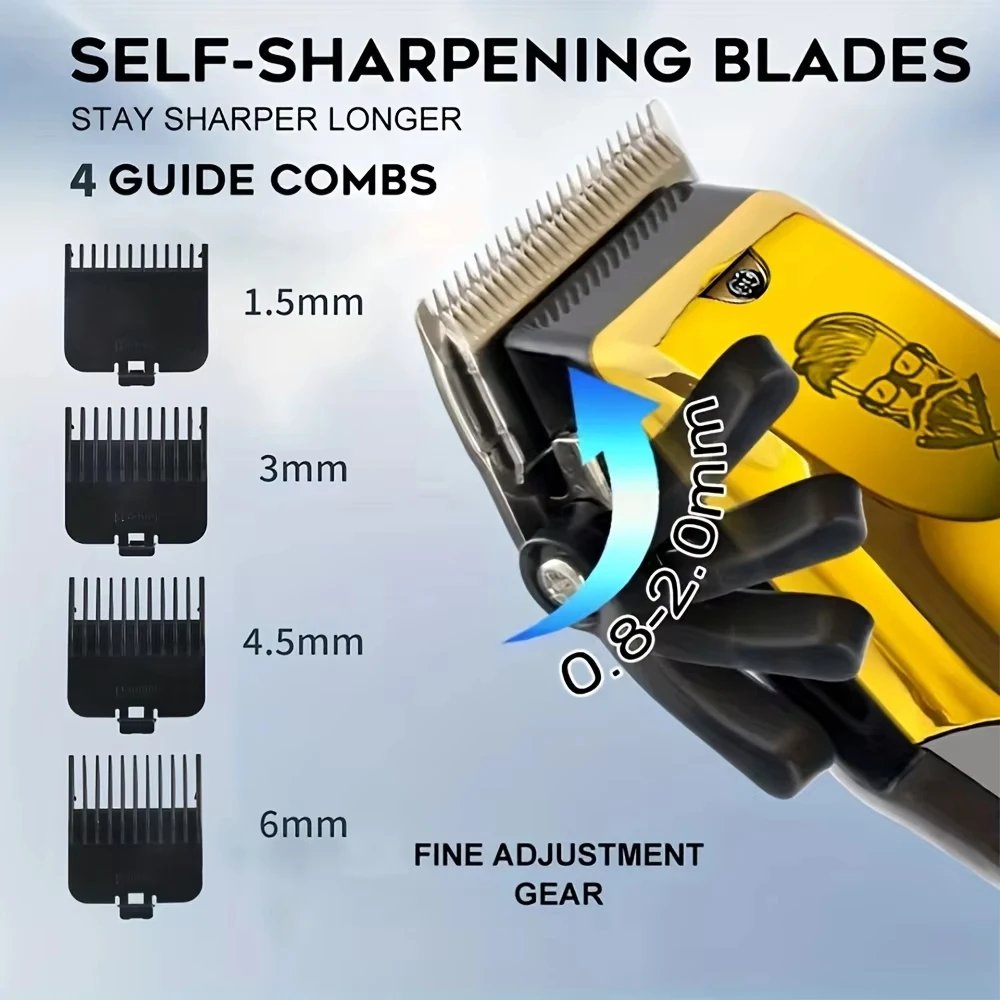 T9 Vintage Men's Electric Hair Clipper Beard Trimmer/Rechargeable Hair Cutting Machine With Nose Hair Trimmer Kit Boyfriend Gift T9 Vintage Men's Electric Hair Clipper Beard Trimmer/Rechargeable Hair Cutting Machine With Nose Hair Trimmer Kit Boyfriend Gift