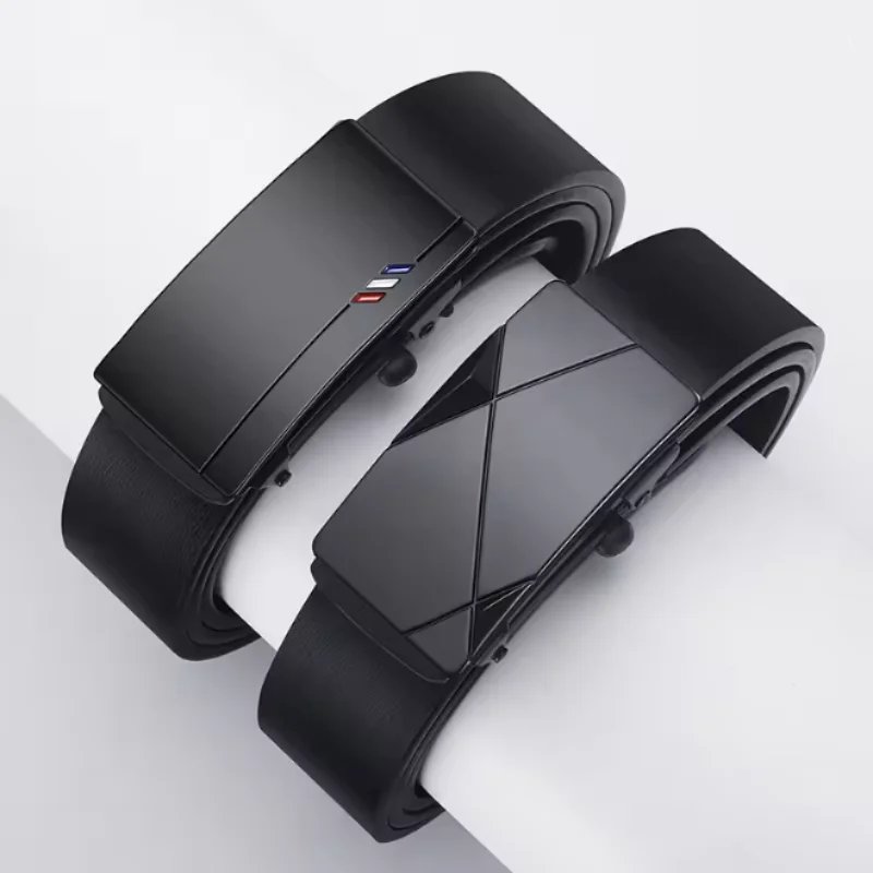 Fashionable Men's Automatic Buckle Belt With Men's Business Suit Pants Belt High-quality Casual Men's Belt