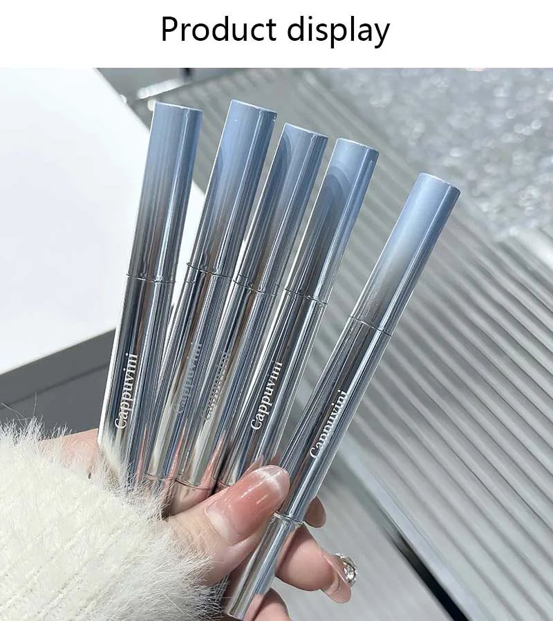 Six kinds of lip gloss, mirror water light glycerin, long-lasting moisturizing, soft lips, moisturizing lip care, nourishing lip