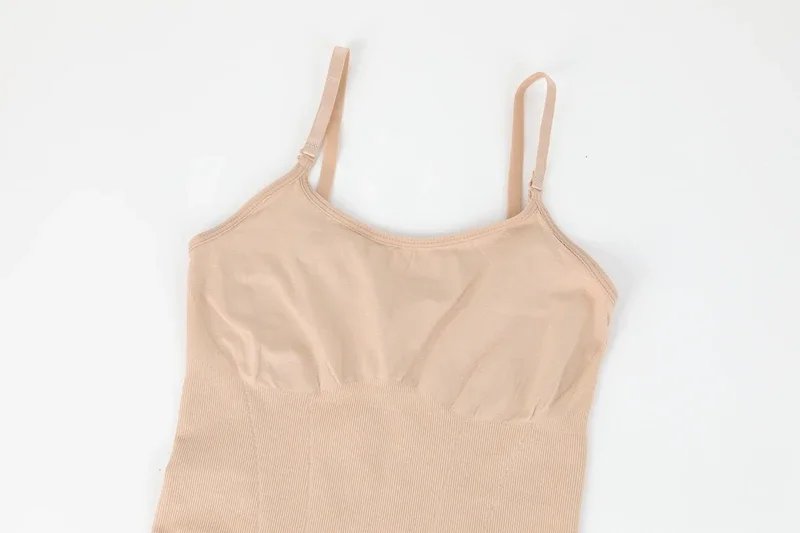 Women Shapewear Full Slip Tummy Control Crew Neck Cami Mini Under Dress Smooth Body Shaper New Spaghetti Straps Lingerie Women Shapewear Full Slip Tummy Control Crew Neck Cami Mini Under Dress Smooth Body Shaper New Spaghetti Straps Lingerie