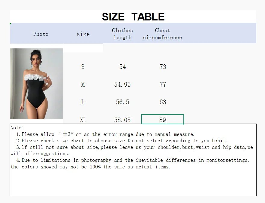 Female elegant simple date party holiday exaggerated three-dimensional flounder black and white tight bodice with breast One-pie Female elegant simple date party holiday exaggerated three-dimensional flounder black and white tight bodice with breast One-pie