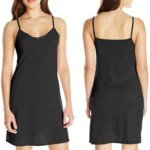 2024 New Women Ladies Lingerie Under Dress Full Slip Petticoat Underskirt Breathable V-Neck Tops Nightwear For Female - Image 2