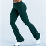 DFY Impact Flares Scrunch Booty Women's Gym Leggings Seamless Fitness Workout Yoga Trousers Squat Proof Fashion Flared Pants - Image 5
