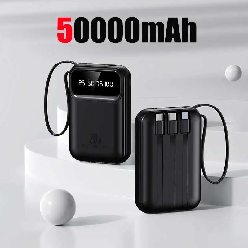 black 50000mAh