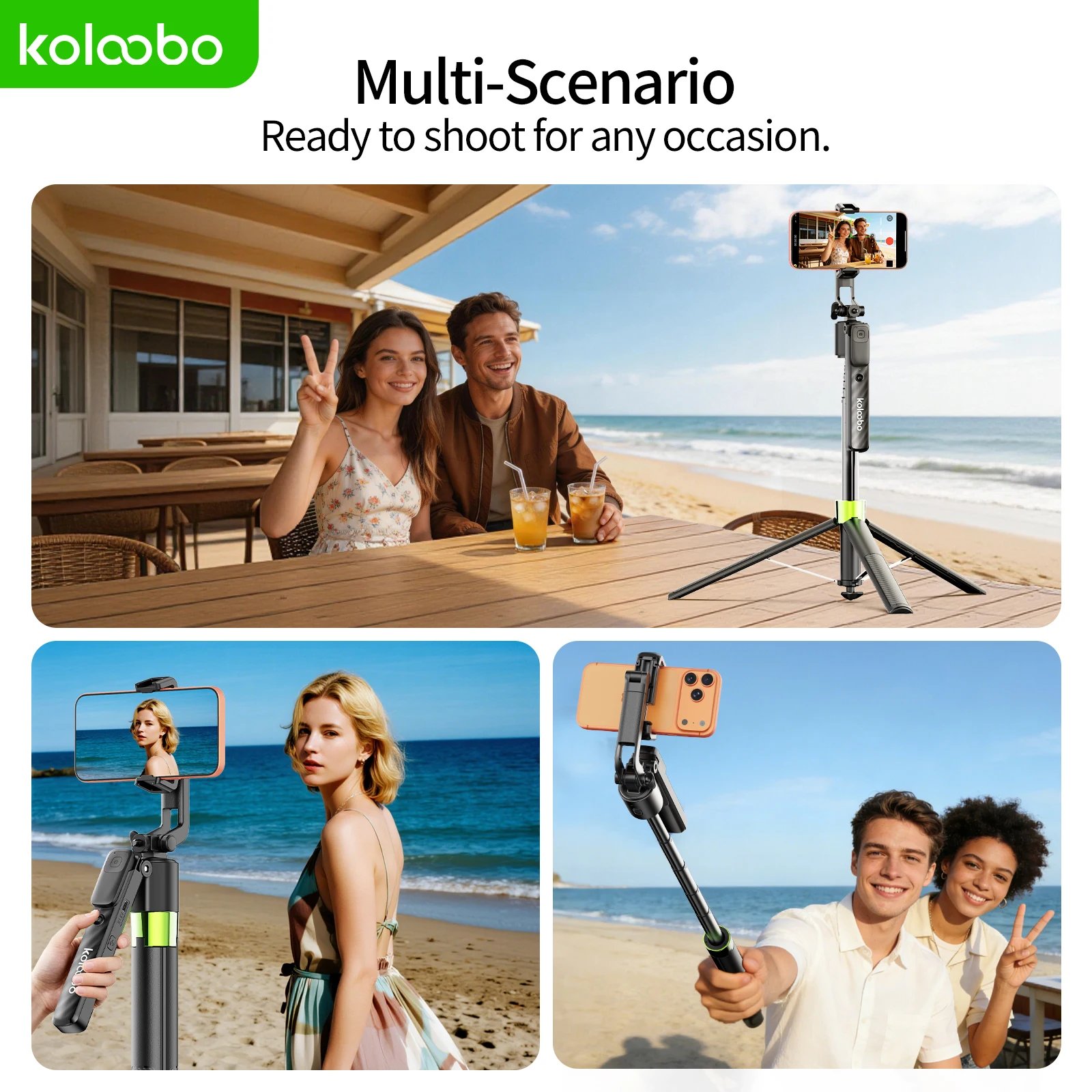 Portable Selfie Stick AI Face Tracking 74 Portable Selfie Stick AI Face Tracking 74