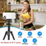 Wireless Lavalier Lapel Microphone for iPhone, iPad, Mini Video Recording Mic for Interview Video Podcast Vlog Noise Reduction - Image 6