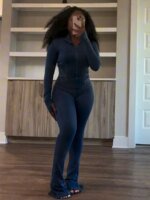 Streetwear Casual Tracksuit Sexy Women Two Pieces Club Matching Set High Street Pants Outfit - Image 3