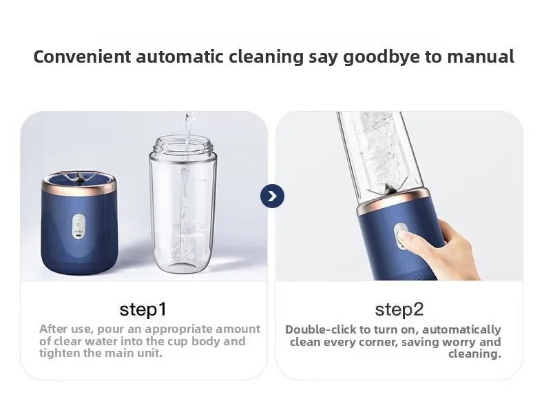 Portable Fruit Juice Blenders Summer Personal Electric Mini Bottle Home USB 6 Blades Juicer Cup Machine For Kitchen Portable Fruit Juice Blenders Summer Personal Electric Mini Bottle Home USB 6 Blades Juicer Cup Machine For Kitchen
