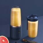 Portable Fruit Juice Blenders Summer Personal Electric Mini Bottle Home USB 6 Blades Juicer Cup Machine For Kitchen - Image 3