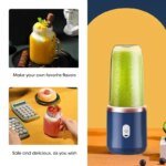 Portable Fruit Juice Blenders Summer Personal Electric Mini Bottle Home USB 6 Blades Juicer Cup Machine For Kitchen - Image 6