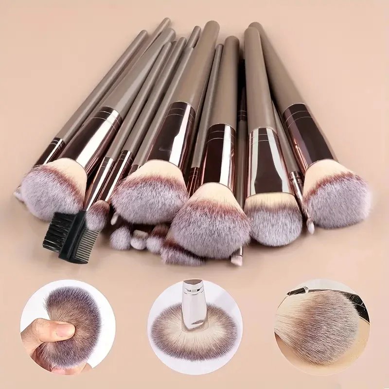 3-20Pcs Premium Makeup Brushes Set Soft Fluffy Beauty Cosmetic Foundation Makeup Brush Eyeshadow Blush Kabuki Make Up Tools 3-20Pcs Premium Makeup Brushes Set Soft Fluffy Beauty Cosmetic Foundation Makeup Brush Eyeshadow Blush Kabuki Make Up Tools