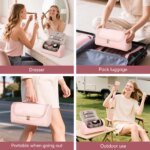 5 in 1 Hot Air Styler Wrap with Travel Bag- 1200W Professional High-Speed Hair Dryer Brush with Auto Wrap Curlers Fast Drying - Image 6