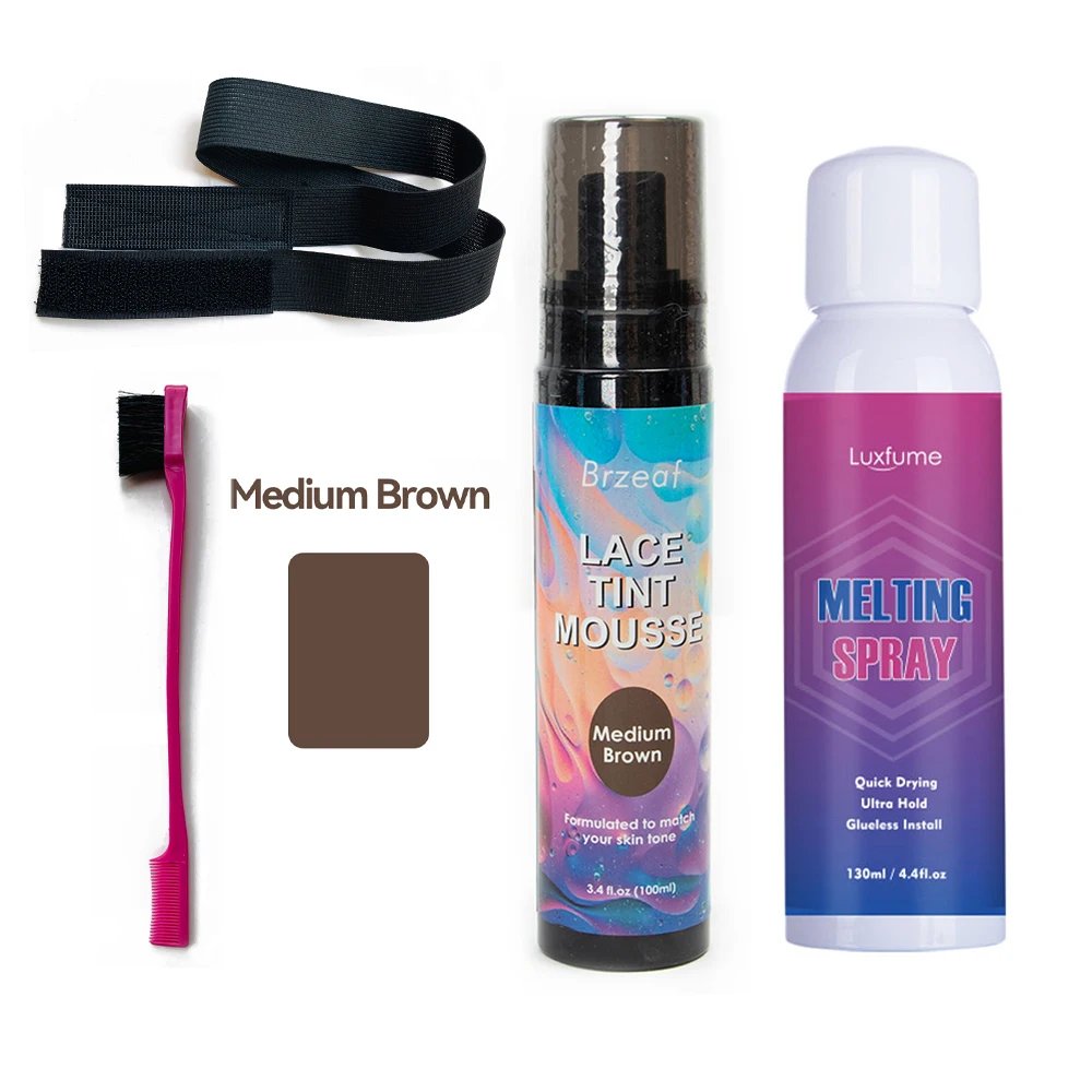 Wig Installation Kit Set Adhesive Bold Glue Remover Wax Stick Walker Tape Ultra Hold Glue Got 2b Glue Spray for Hair Extension