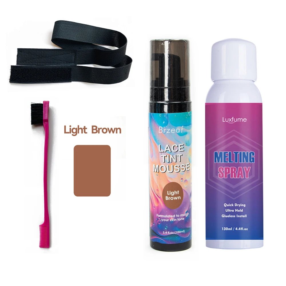 Wig Installation Kit Set Adhesive Bold Glue Remover Wax Stick Walker Tape Ultra Hold Glue Got 2b Glue Spray for Hair Extension