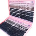 HBZGTLAD 60D/80D/100D/140D/160D eyelash clusters with bottom and pointed eyelashes DIY fairy manga pointed thick artificial mink - Image 4