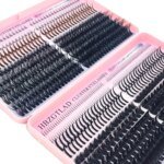 HBZGTLAD 60D/80D/100D/140D/160D eyelash clusters with bottom and pointed eyelashes DIY fairy manga pointed thick artificial mink - Image 5