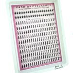 12Rows Bottom&Spiky Lashes Clusters Volume Individual Lashes Cluster Extensions Spikes Lashes Clusters DIY Fairy/Manga Eyelash - Image 3