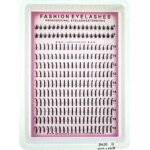 12Rows Bottom&Spiky Lashes Clusters Volume Individual Lashes Cluster Extensions Spikes Lashes Clusters DIY Fairy/Manga Eyelash - Image 2