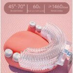 Children U-shaped Electric Toothbrush 360 Degrees Smart Cartoon Kids Silicone Toothbrush Automatic Rechargeable Sonic Toothbrush - Image 3