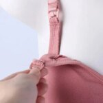 Maternity Nursing Bra – Seamless Wireless Breastfeeding Bralette - Image 6