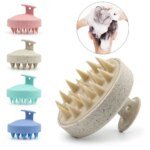1pc Silicone Shampoo Brush Body Massage Brush Bath Shower Brush Salon Hairdressing Tool Scalp Massage Comb Hair Washing Comb - Image 4