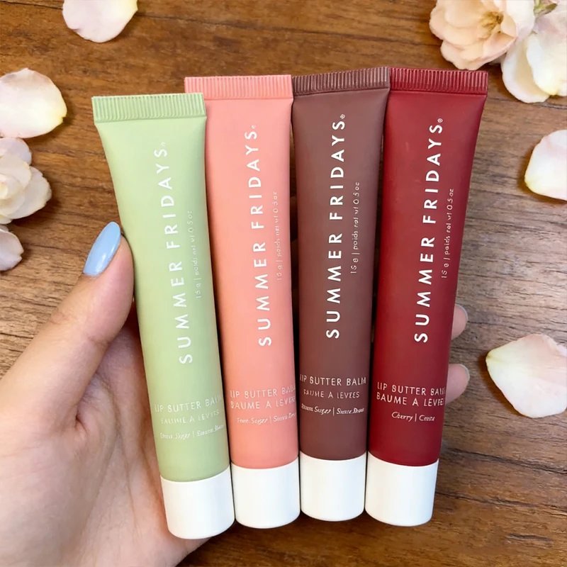 21566-avo1ks.jpg Summer Fridays Lip Balm Moisturizing Mirror Lip Gloss Lip Vanilla Pink Sugar Pink Guava Smell Lipstick Transparent Oil Makeup - Image 1