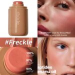 Makeup Cheek Blush Cream Blusher Stick Lip Gloss Phone Case for iPhone 16 17 Pro Max Piggy Sprinkle Sun Soak Tan Line Lipstick - Image 6