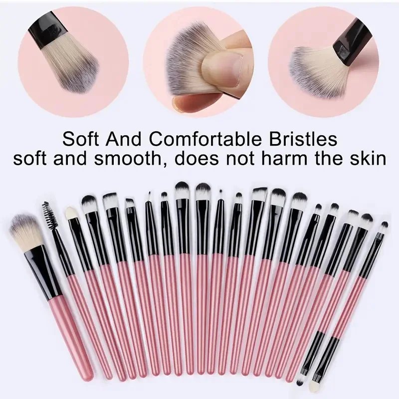 Makeup Brushes Set Premium Synthetic Kabuki Foundation Concealers Powder Blush Blending Face Eye Shadows Brush Set Makeup Brushes Set Premium Synthetic Kabuki Foundation Concealers Powder Blush Blending Face Eye Shadows Brush Set