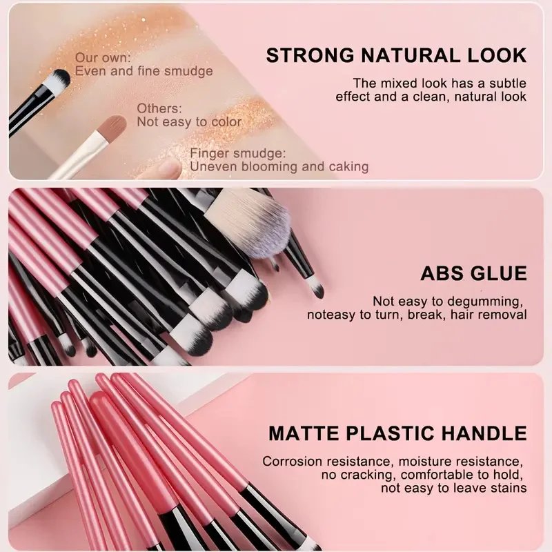 Makeup Brushes Set Premium Synthetic Kabuki Foundation Concealers Powder Blush Blending Face Eye Shadows Brush Set Makeup Brushes Set Premium Synthetic Kabuki Foundation Concealers Powder Blush Blending Face Eye Shadows Brush Set