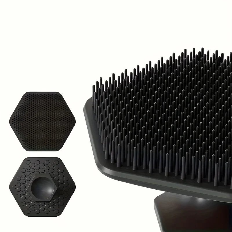 1/3-piece facial cleansing tool set, stainless steel heart-shaped scraping tool, ice roller, silicone facial brush 1/3-piece facial cleansing tool set, stainless steel heart-shaped scraping tool, ice roller, silicone facial brush