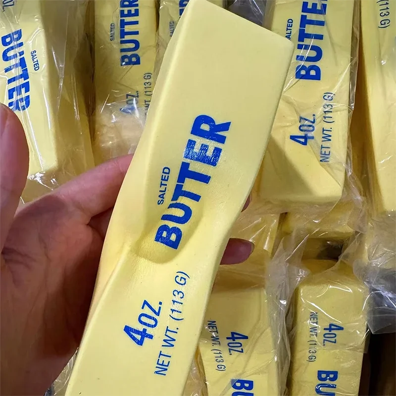 Squishy Elastic Butter Stick Fidget Toy Cheese Shape Stress Relief Game Funny Decompression Prank Squeeze Toy for Anxiety Relief Squishy Elastic Butter Stick Fidget Toy Cheese Shape Stress Relief Game Funny Decompression Prank Squeeze Toy for Anxiety Relief