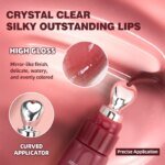 Mirror Lip Gloss, Lightweight Texture, Waterproof and Moisturizing, Long-Lasting Luster, Natural Makeup Effect - Image 2