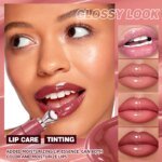 Mirror Lip Gloss, Lightweight Texture, Waterproof and Moisturizing, Long-Lasting Luster, Natural Makeup Effect - Image 4