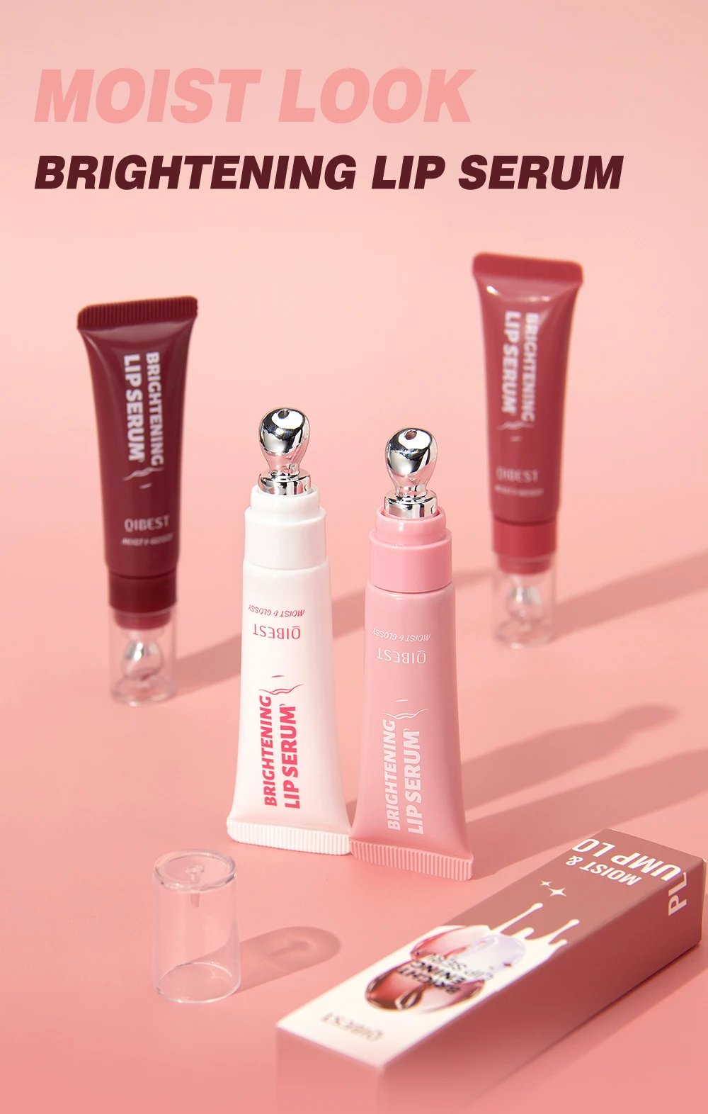 Mirror Lip Gloss, Lightweight Texture, Waterproof and Moisturizing, Long-Lasting Luster, Natural Makeup Effect