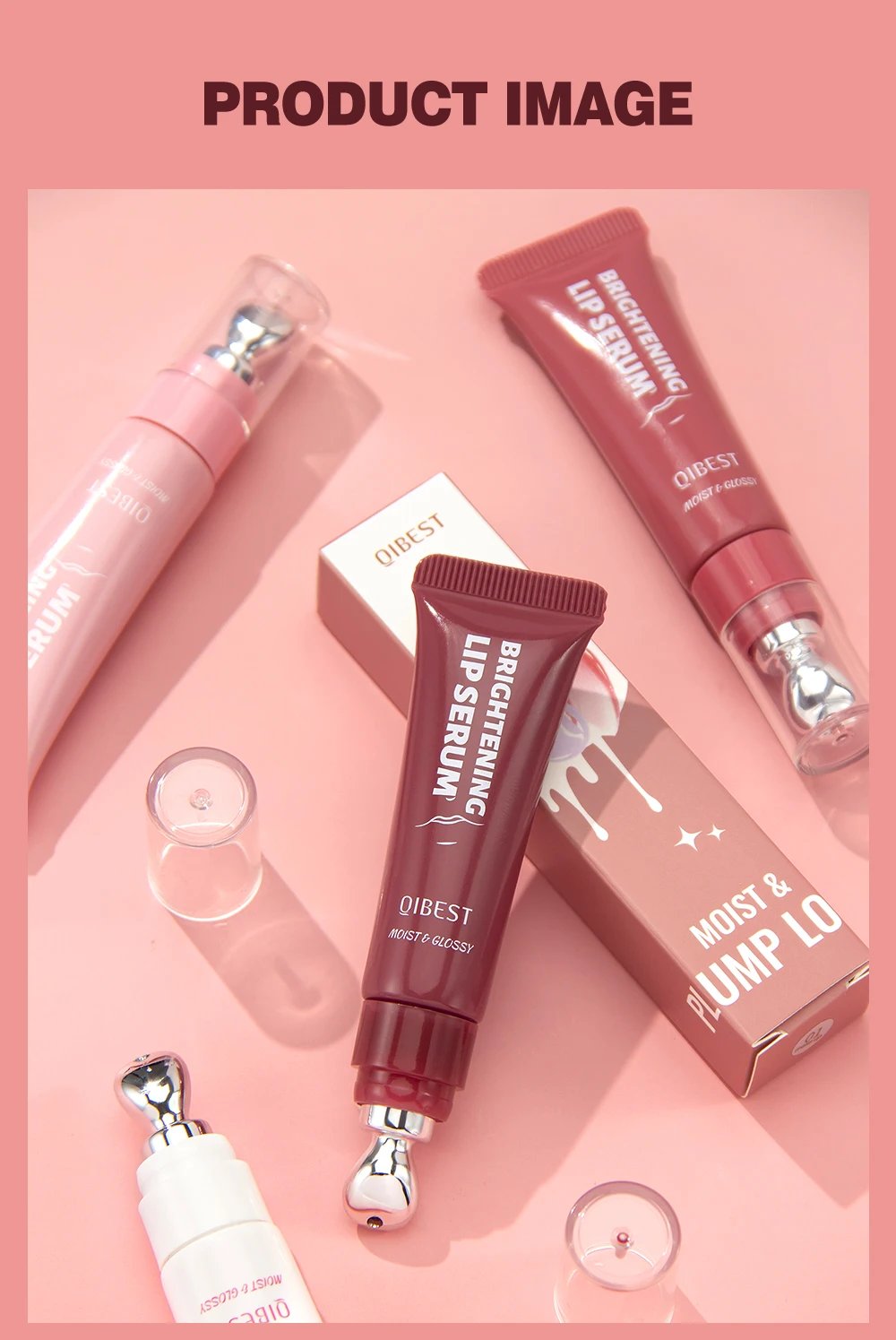 Mirror Lip Gloss, Lightweight Texture, Waterproof and Moisturizing, Long-Lasting Luster, Natural Makeup Effect