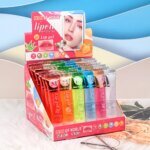 6Pcs Fruity Flavor Watery Glossy Lip Gloss Set Clear Lip Gel Hydrating Moisturizing Lip Gloss Women Lips Makeup Wholesale - Image 6