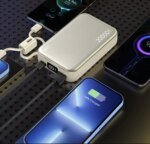 20000mAh Fast Charging Power Bank with Built-In Cable for iPhone & Samsung - Image 4