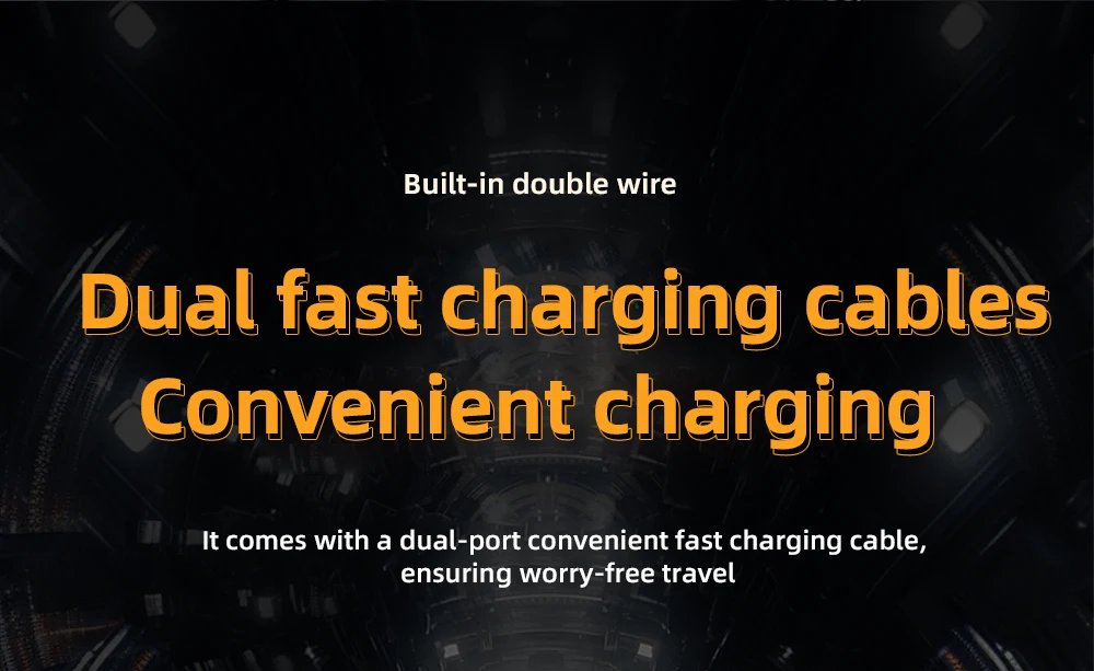 20000mAh 66W Fast Charge Power Bank CCC Chinese Certification with Cable for Xiaomi Huawei Samsung IPhone