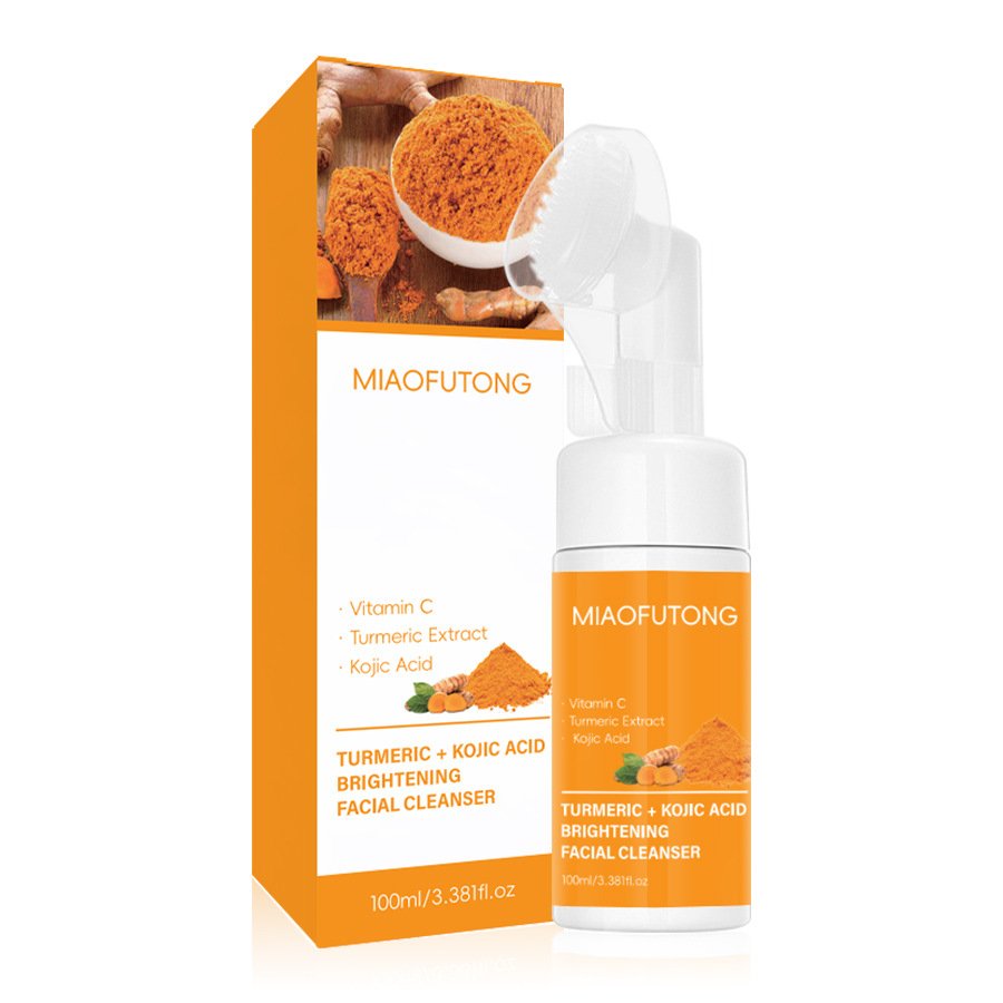 Turmeric Cleanser & Soap Sets Deeply Cleansing Kojic Acid Blackhead Remover Skin Cleansing Oil Control Fade Acne Marks Brighten Turmeric Cleanser & Soap Sets Deeply Cleansing Kojic Acid Blackhead Remover Skin Cleansing Oil Control Fade Acne Marks Brighten