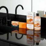 OceAura Persimmon Soap Bar for Body Odor Control Deodorant Professional Skin Cleaning Goat Milk Body Wash Persimmon Shower Gel - Image 6