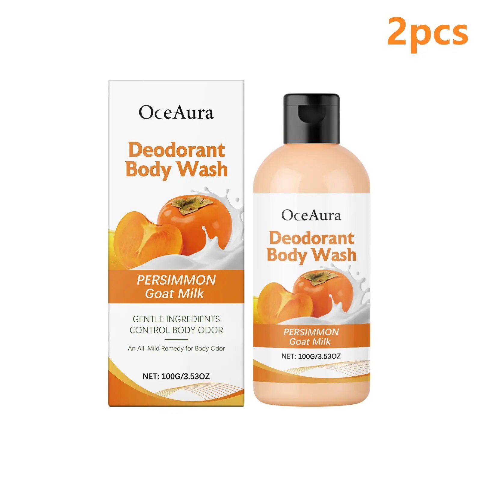 2pcs Body Wash