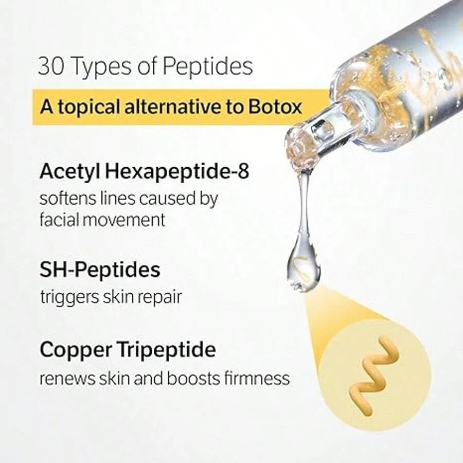 Silk Peptide Intensive Lifting Ampoule |Anti-Aging Serum For Face With Collagen & 30 Peptide Complex Skin Tightening & Firming Silk Peptide Intensive Lifting Ampoule |Anti-Aging Serum For Face With Collagen & 30 Peptide Complex Skin Tightening & Firming