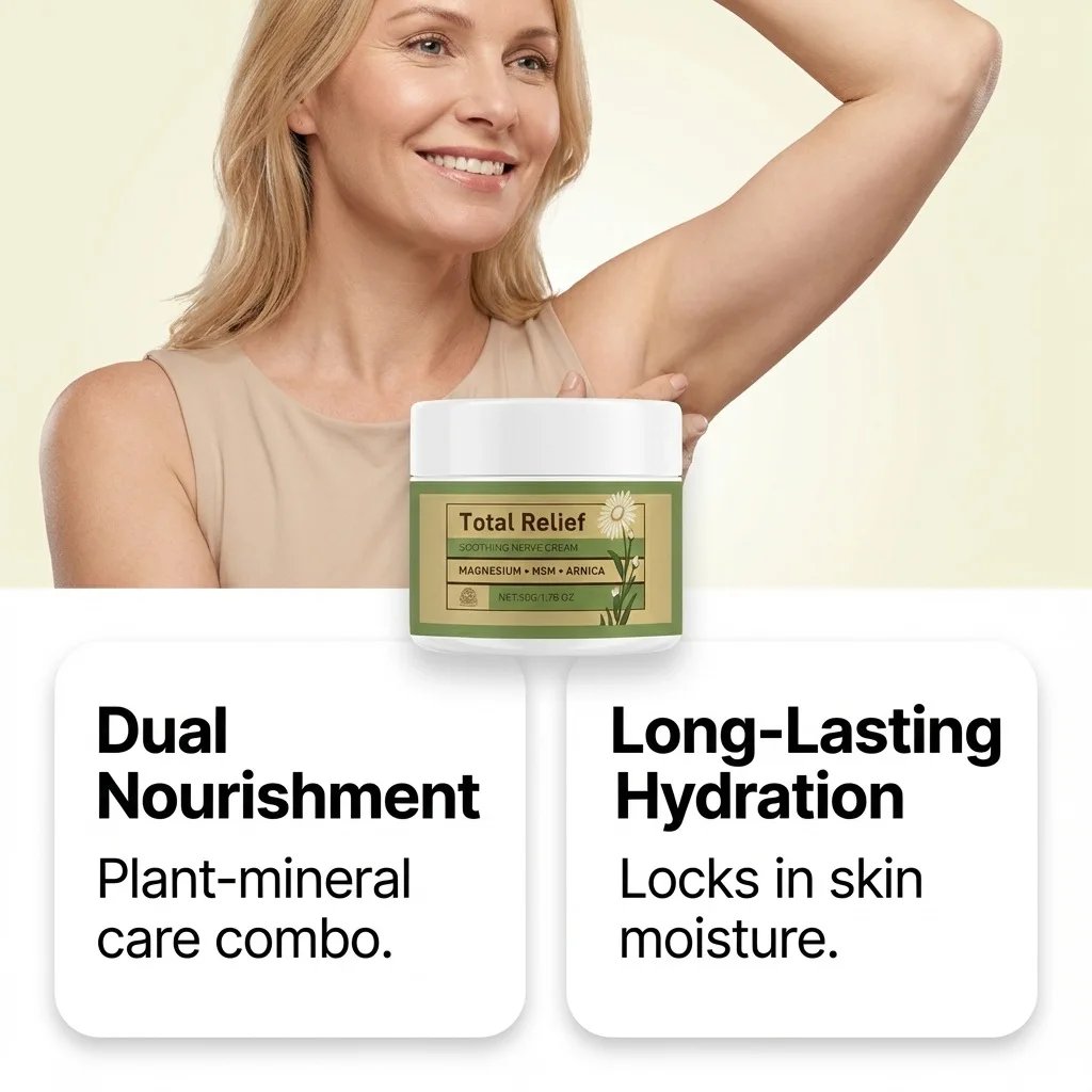Magnesium Soothing Cream Nerves Relief Long-Lasting Hydration Prevent Drying Moisturizing Body Cream Magnesium Soothing Cream Nerves Relief Long-Lasting Hydration Prevent Drying Moisturizing Body Cream