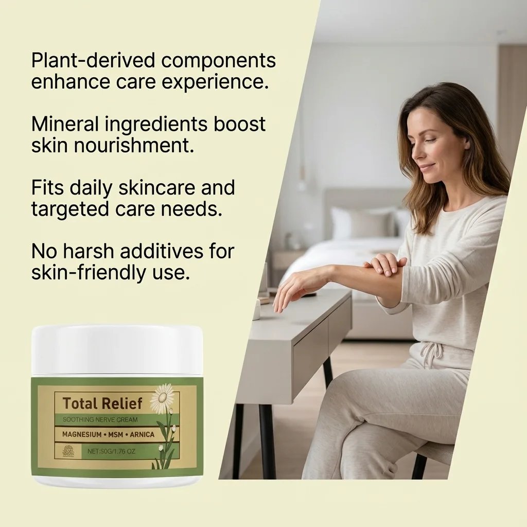 Magnesium Soothing Cream Nerves Relief Long-Lasting Hydration Prevent Drying Moisturizing Body Cream Magnesium Soothing Cream Nerves Relief Long-Lasting Hydration Prevent Drying Moisturizing Body Cream