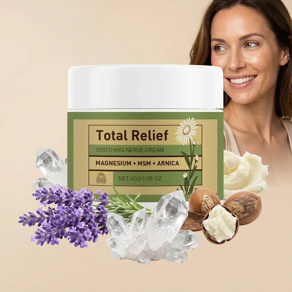 Magnesium Soothing Cream Nerves Relief Long-Lasting Hydration Prevent Drying Moisturizing Body Cream Magnesium Soothing Cream Nerves Relief Long-Lasting Hydration Prevent Drying Moisturizing Body Cream