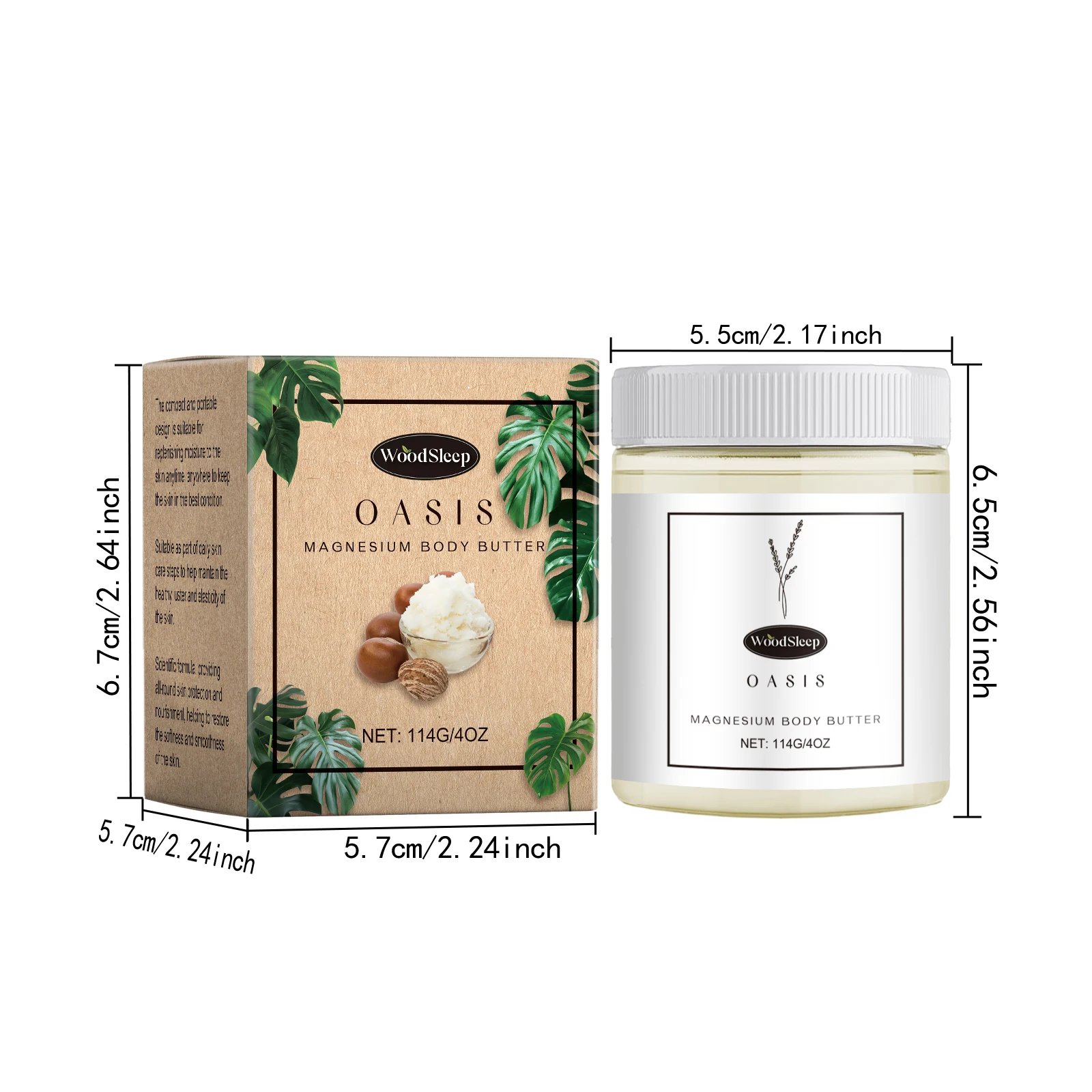 Shea Butter Body Lotion Moisturizing Magnesium Body Butter Nourishing Skin Soft Smooth Soothes Muscles Body Skincare Cream Shea Butter Body Lotion Moisturizing Magnesium Body Butter Nourishing Skin Soft Smooth Soothes Muscles Body Skincare Cream