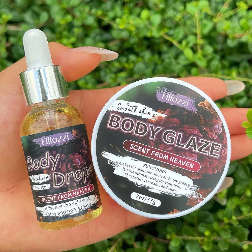 Body Glaze & Body Oil Combination Various flavors Non-greasy Hydrating and moisturizing Body Lotion Massag Body Glaze & Body Oil Combination Various flavors Non-greasy Hydrating and moisturizing Body Lotion Massag