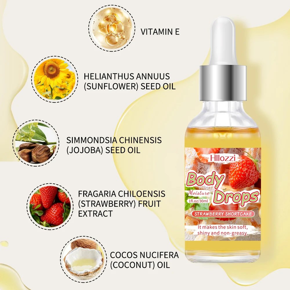 Body Glaze & Body Oil Combination Various flavors Non-greasy Hydrating and moisturizing Body Lotion Massag Body Glaze & Body Oil Combination Various flavors Non-greasy Hydrating and moisturizing Body Lotion Massag